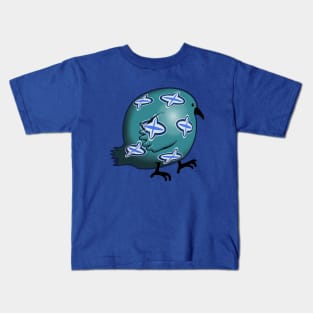 Fat dove art Kids T-Shirt